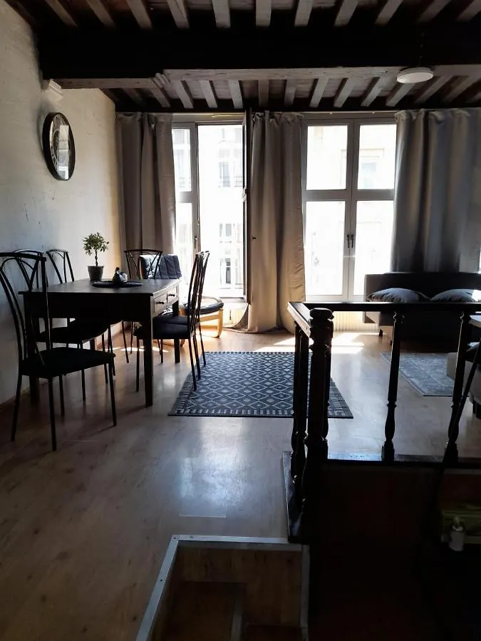 Blue Apartment In The Old Town Antwerp Belgium